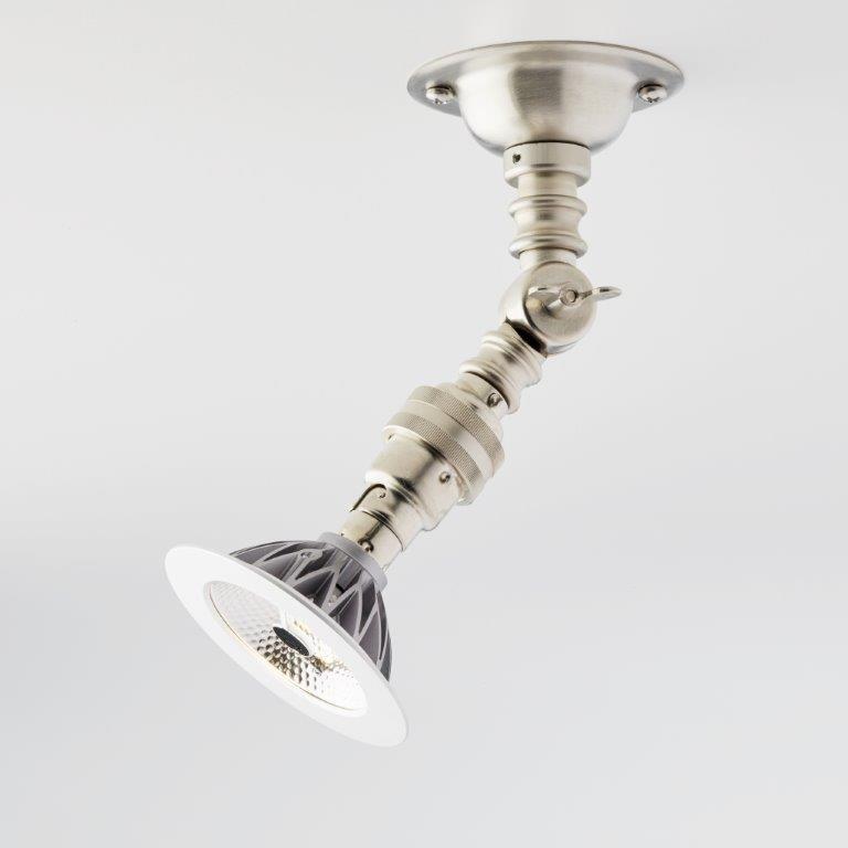 N032 - Lilley Spot Brushed Nickel Nautic Collection Tekna Lighting