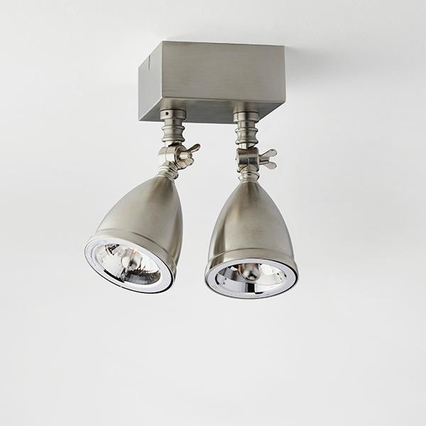 N050 - Lilley Shade Twin Nautic Collection Tekna Lighting